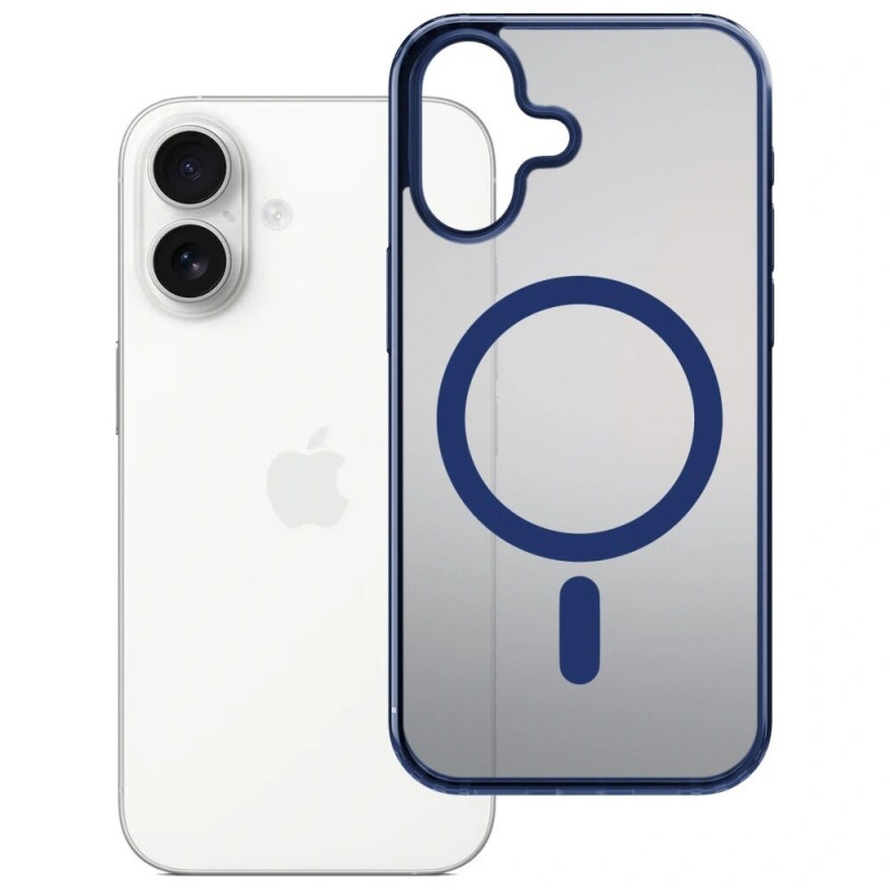 3MK Frosty MagCase voor Apple iPhone 17, blauw