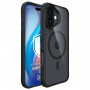 3MK Satin Armor MagCase voor Apple iPhone 17, zwart