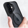 3MK Satin Armor MagCase voor Apple iPhone 17, zwart