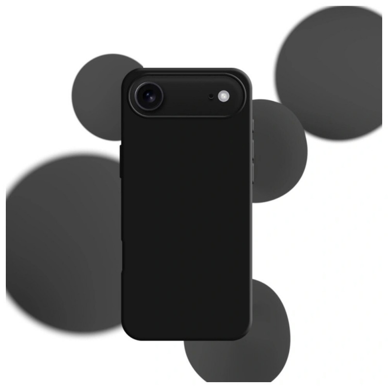 3MK Silicone Case voor Apple iPhone Air, zwart