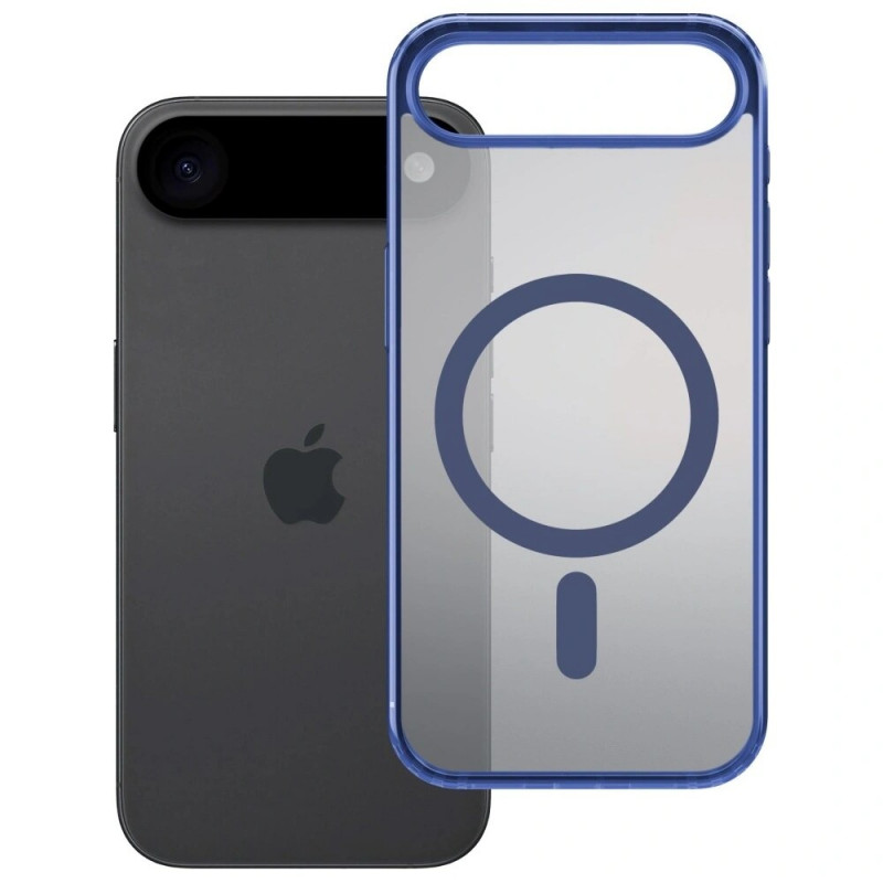3MK Frosty MagCase Apple iPhone Air-hoesje, blauw