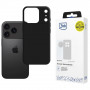 3MK Matt Case Pro hoesje voor Apple iPhone 17 Pro, mat zwart