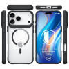 3MK Satin Armor MagCase hoesje voor Apple iPhone 17 Pro, transparant zwart