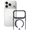 3MK Satin Armor MagCase hoesje voor Apple iPhone 17 Pro, transparant zwart