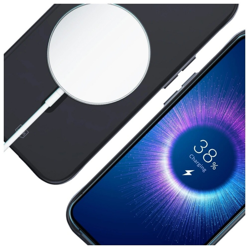 3MK Smoke Matt MagCase hoesje voor Apple iPhone 17, zwart