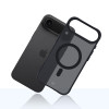 3MK Smoke Matt MagCase hoesje voor Apple iPhone Air, zwart