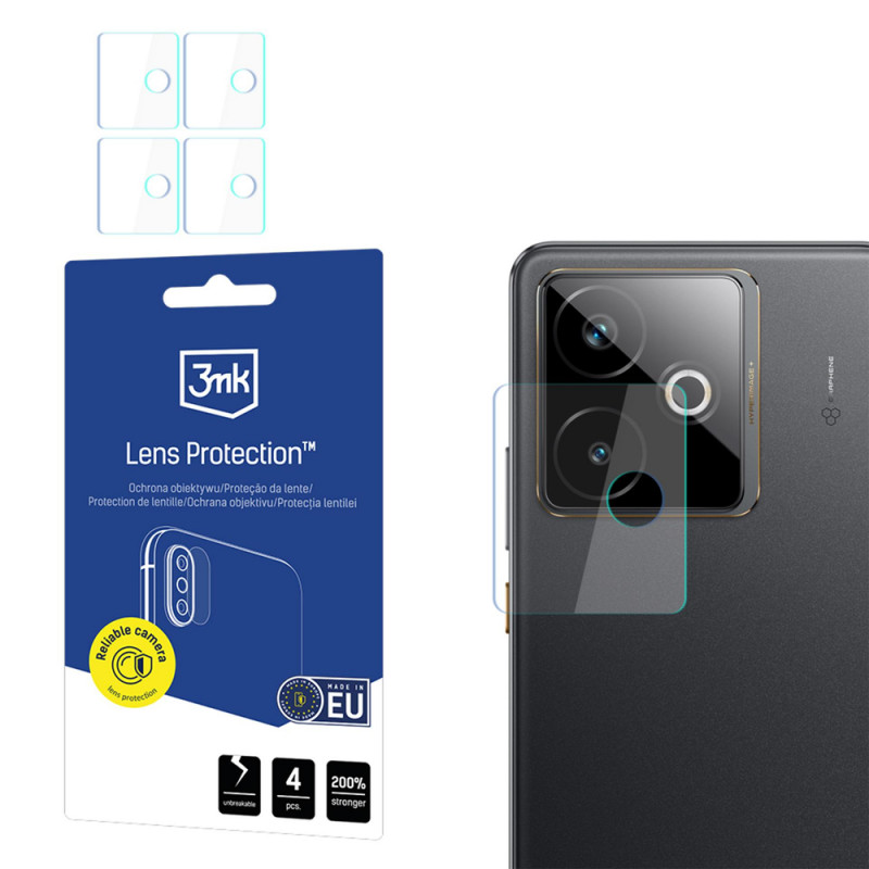 3MK Lens Protection Realme GT 7T cameralensbeschermer (4 stuks)
