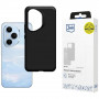 3MK Matt Case Honor 400 Pro-hoesje, mat zwart