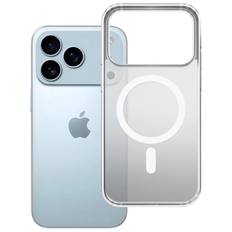 3MK Frosty MagCase Apple iPhone 17 Pro-hoesje, wit