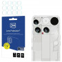 3MK Lens Protection Nothing Phone (3) cameralensbeschermer (4 stuks)