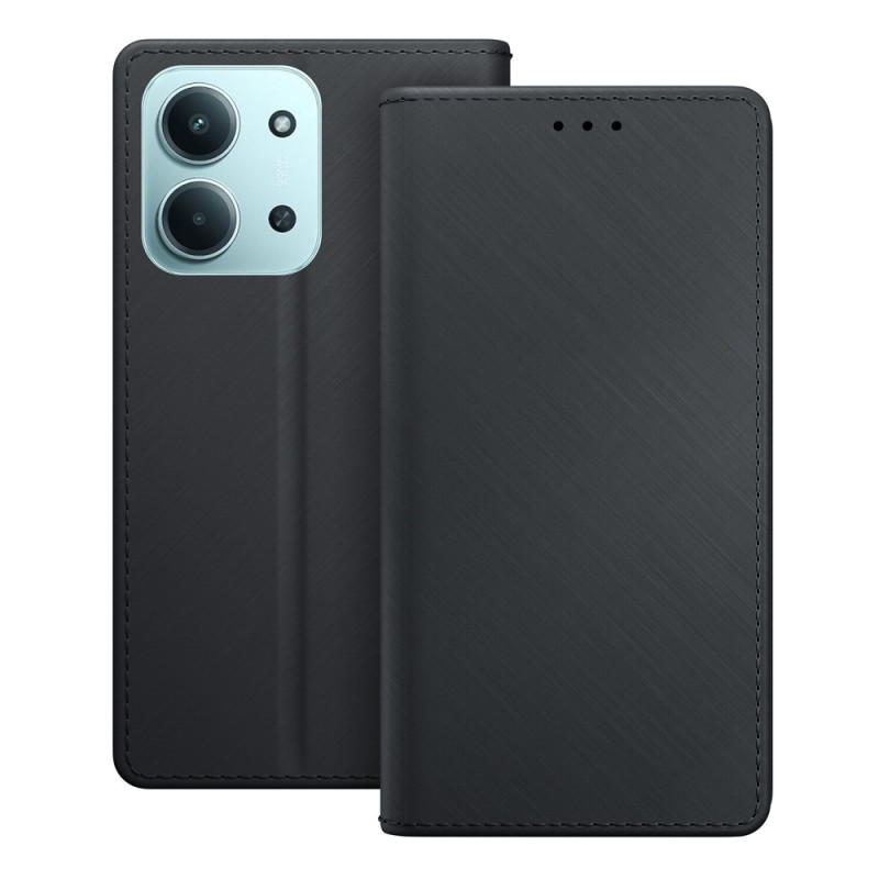 3MK Wallet Case voor Redmi 15C 4G / 5G (171 mm) / Poco C85 4G, zwart