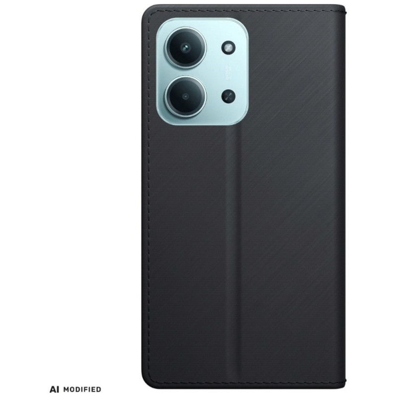 3MK Wallet Case voor Redmi 15C 4G / 5G (171 mm) / Poco C85 4G, zwart