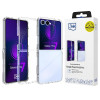 3MK Armor Case voor Samsung Galaxy Z Flip7, transparant
