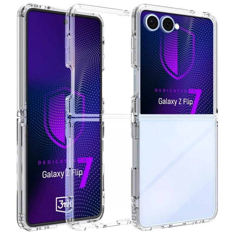 3MK Armor Case voor Samsung Galaxy Z Flip7, transparant