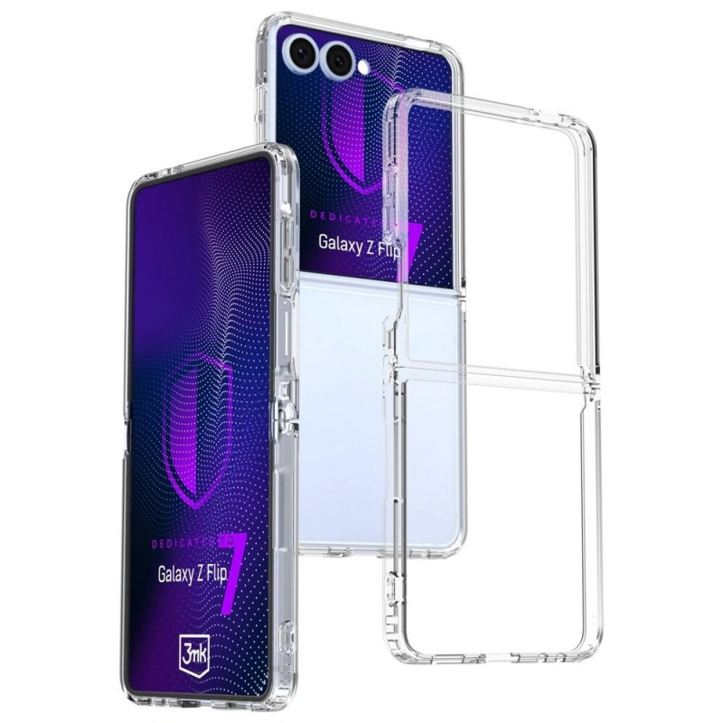 3MK Armor Case voor Samsung Galaxy Z Flip7, transparant