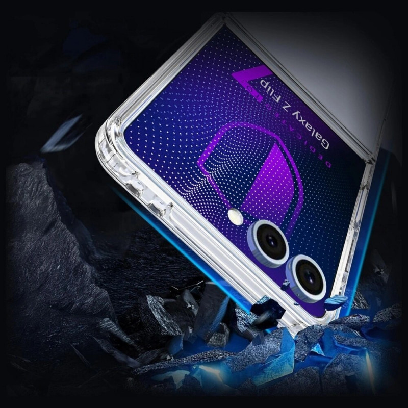 3MK Armor Case voor Samsung Galaxy Z Flip7, transparant