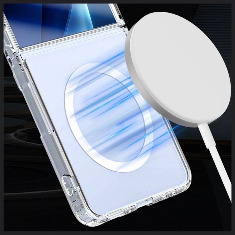 3MK Armor MagCase voor Samsung Galaxy Z Flip7, transparant