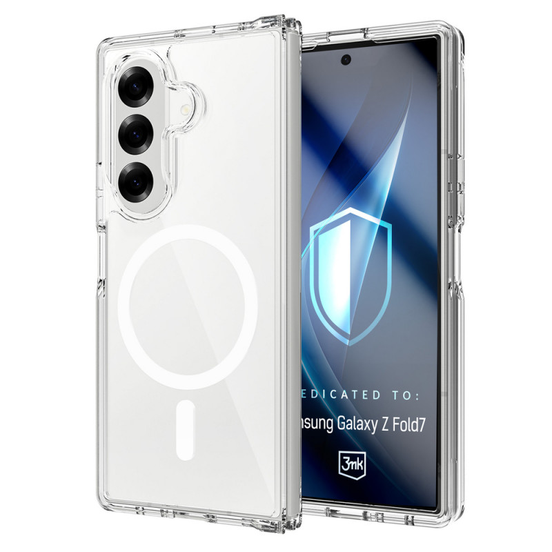 3MK Armor MagCase voor Samsung Galaxy Z Fold7, transparant