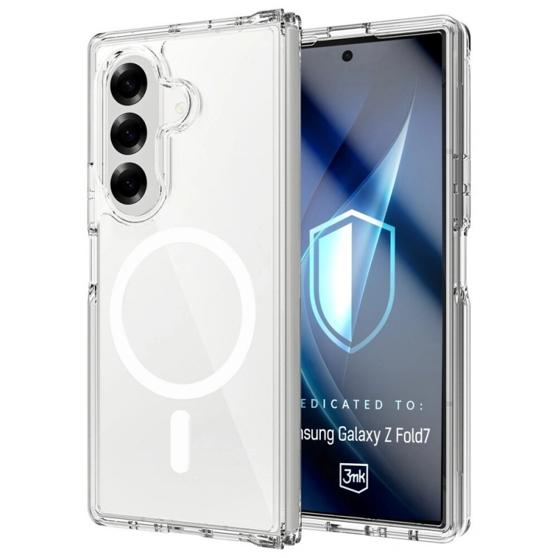 3MK Armor MagCase voor Samsung Galaxy Z Fold7, transparant