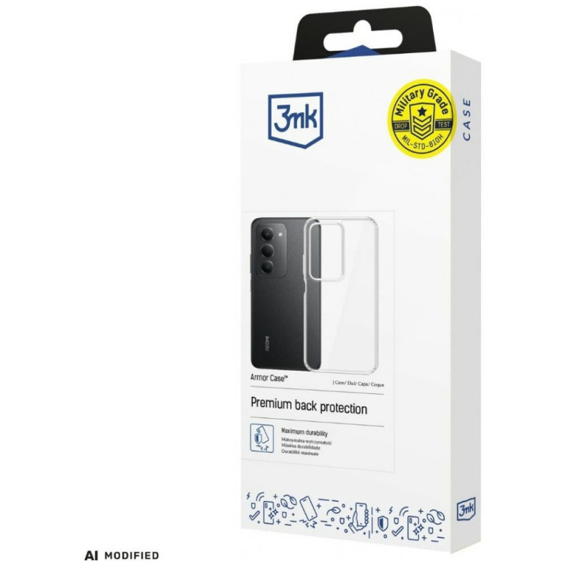 3MK Armor Case voor Redmi 15 4G / 15 5G, transparant