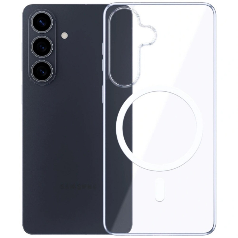 3mk Clear MagCase Samsung Galaxy S26 beschermhoes, transparant
