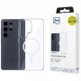3mk Clear MagCase Samsung Galaxy S26 Ultra beschermhoes, transparant