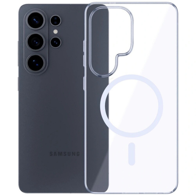 3mk Clear MagCase Samsung Galaxy S26 Ultra beschermhoes, transparant