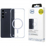 3mk Just20g MagCase Samsung Galaxy S26 beschermhoes, transparant