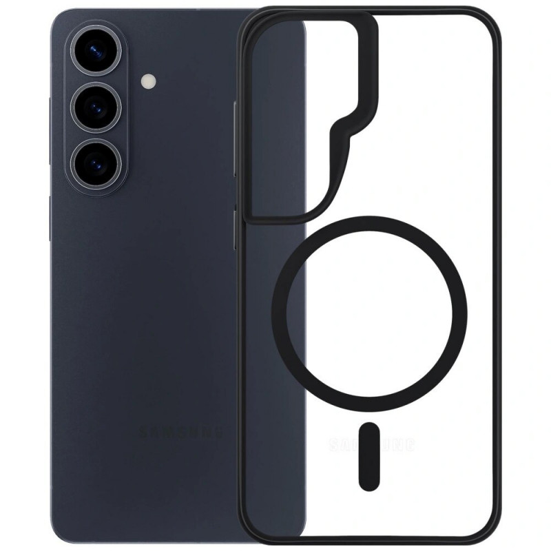 3mk Satin Armor MagCase Samsung Galaxy S26+ beschermhoes, zwart