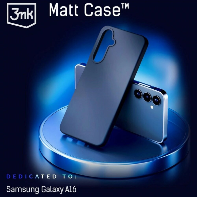 3mk Matt Case Redmi 15C 4G / 5G (173 mm) beschermhoes, zwart