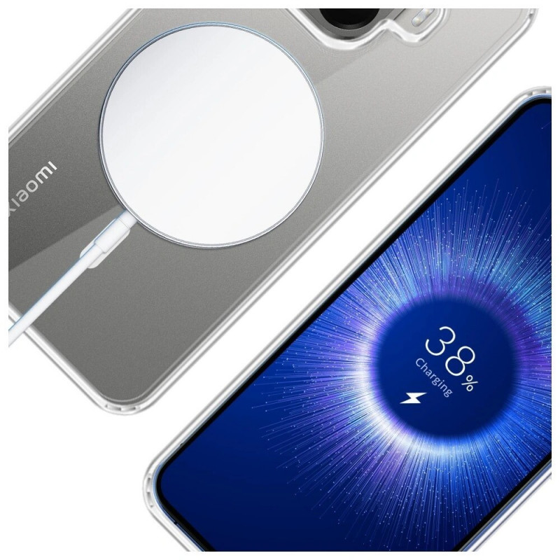 3MK Armor MagCase Xiaomi 15T Pro 5G smartphonehoesje, transparant