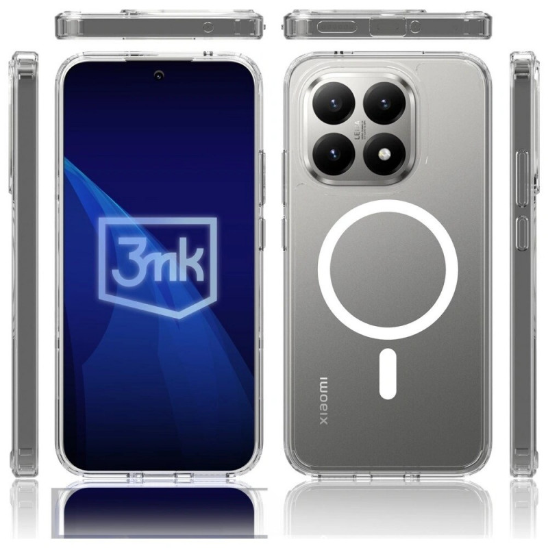 3MK Armor MagCase Xiaomi 15T 5G smartphonehoesje, transparant