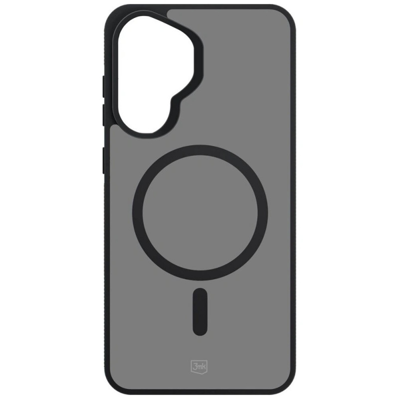 3MK Smoke MagCase Samsung Galaxy A37 smartphonehoesje, rookzwart