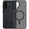 3MK Smoke MagCase Samsung Galaxy A37 smartphonehoesje, rookzwart