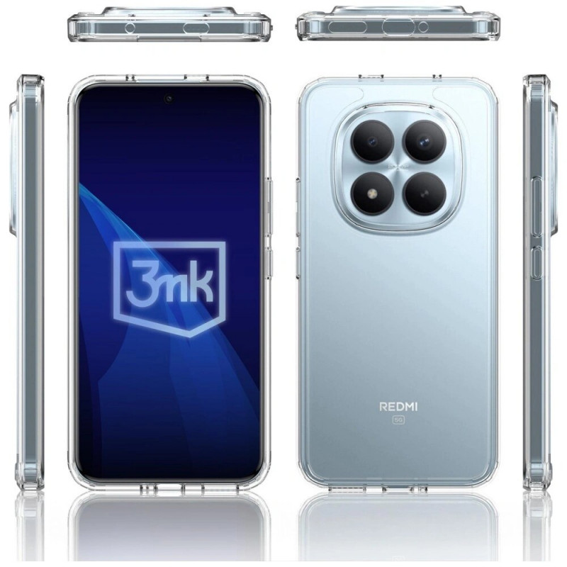3MK Armor Case voor Xiaomi Redmi Note 15 Pro 5G, transparant