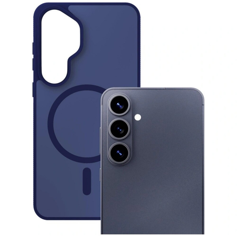 3MK Smoke MagCase voor Samsung Galaxy S26, blauw