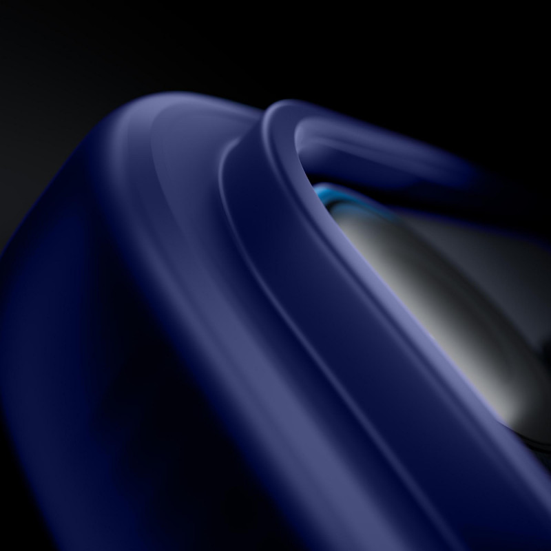 3MK Smoke MagCase voor Apple iPhone 16 Pro Max, blauw