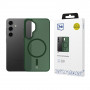 3MK Smoke MagCase voor Samsung Galaxy S24, groen