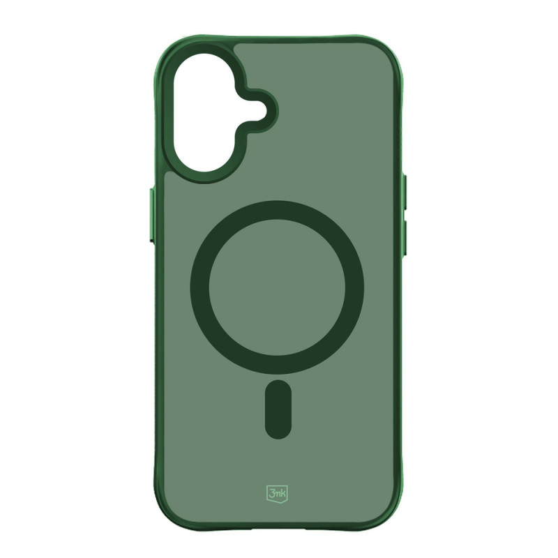 3MK Smoke MagCase voor Apple iPhone 16, groen