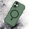 3MK Smoke MagCase voor Apple iPhone 16, groen