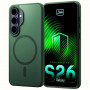 3MK Smoke MagCase voor Samsung Galaxy S26+, groen
