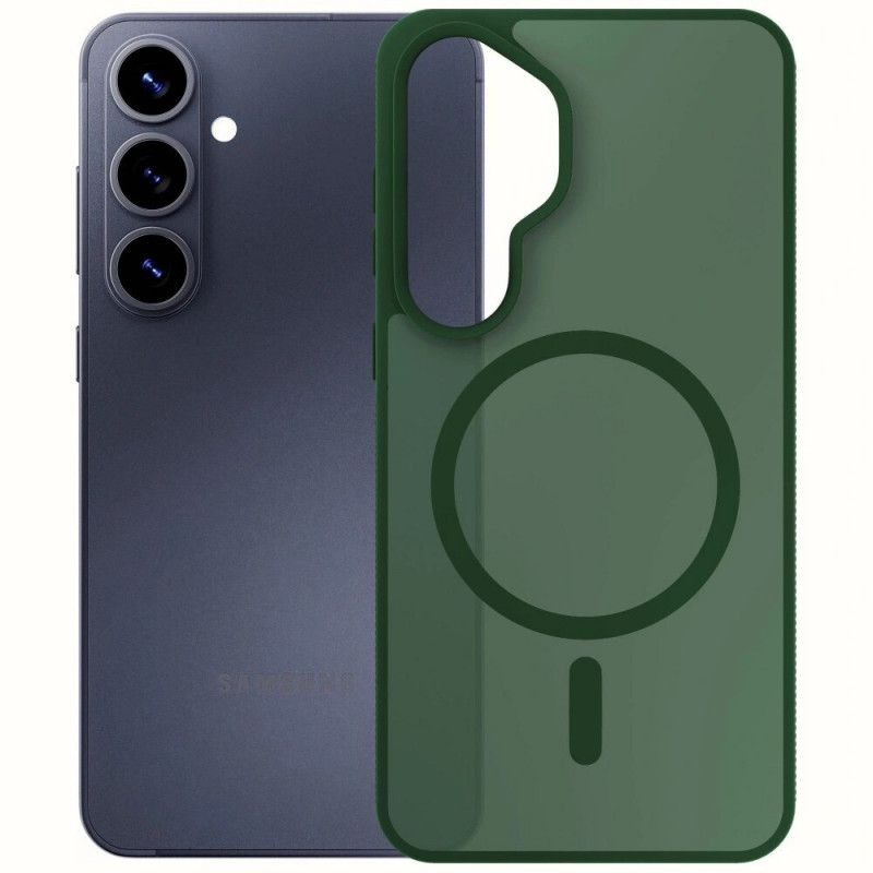 3MK Smoke MagCase voor Samsung Galaxy S26+, groen