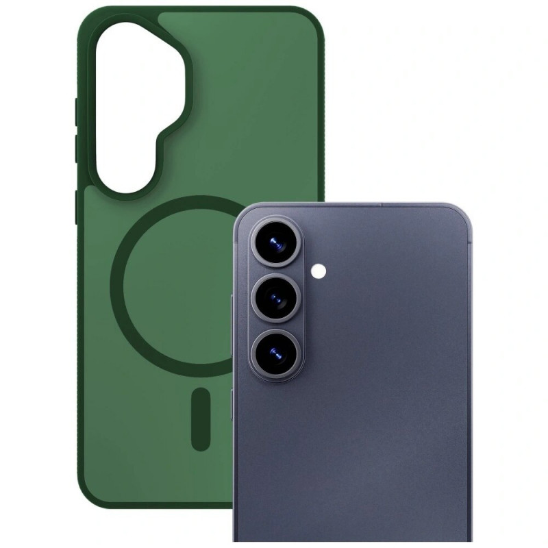 3MK Smoke MagCase voor Samsung Galaxy S26+, groen