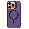 3MK Smoke MagCase voor Apple iPhone 16 Pro Max, paars