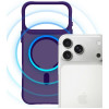 3MK Smoke MagCase voor Apple iPhone 17 Pro, paars