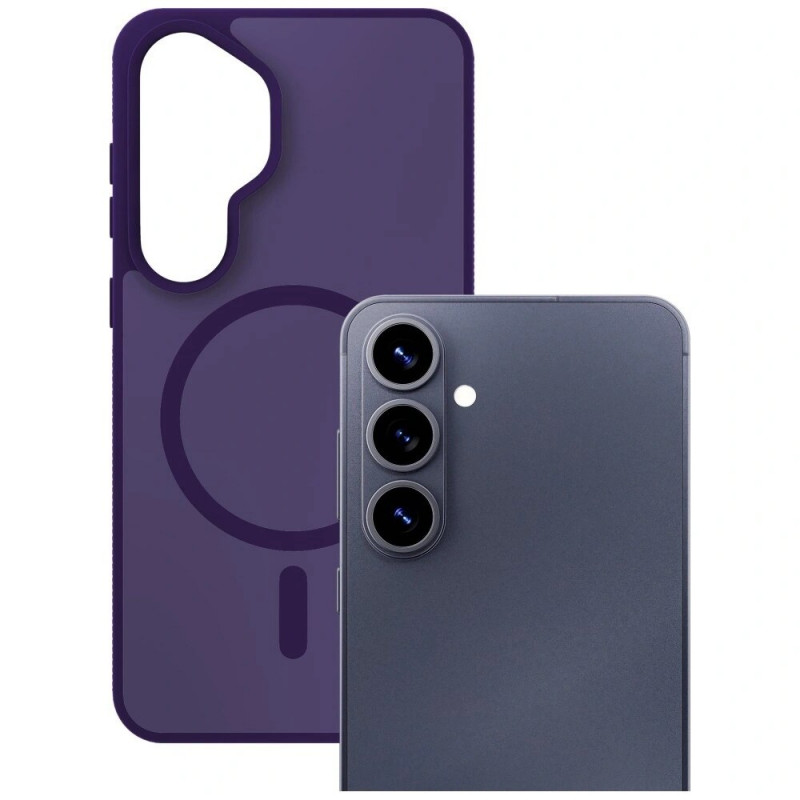 3MK Smoke MagCase voor Samsung Galaxy S26+, paars