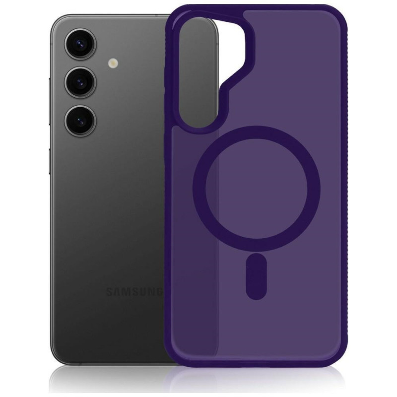 3MK Smoke MagCase voor Samsung Galaxy S25, paars