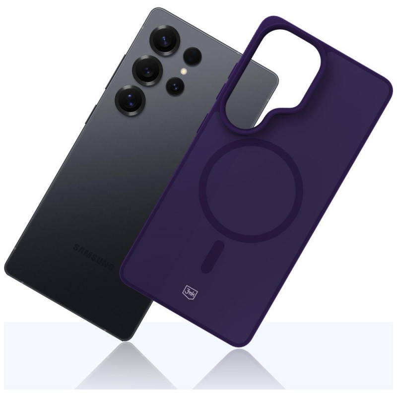 3MK Smoke MagCase voor Samsung Galaxy S25 Ultra, paars