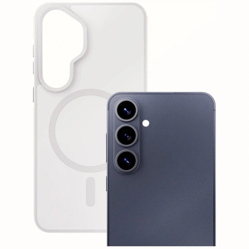 3MK Smoke MagCase voor Samsung Galaxy S26+, wit