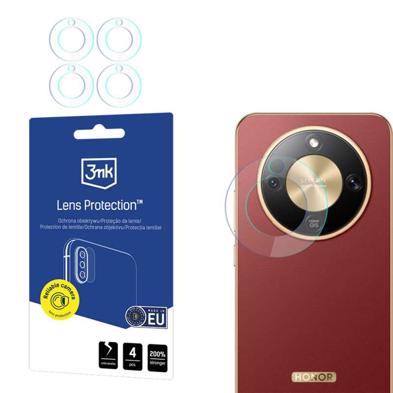 3MK Lens Protection Honor Magic8 Lite cameralensbeschermer (4 st.)